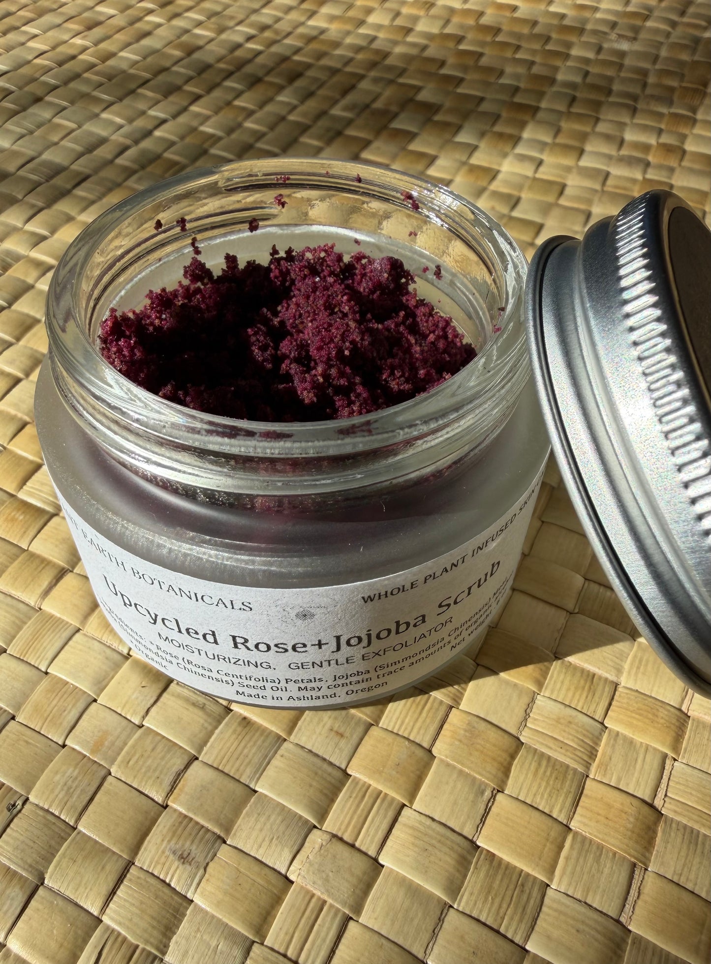 Upcycled Rose+Jojoba Scrub