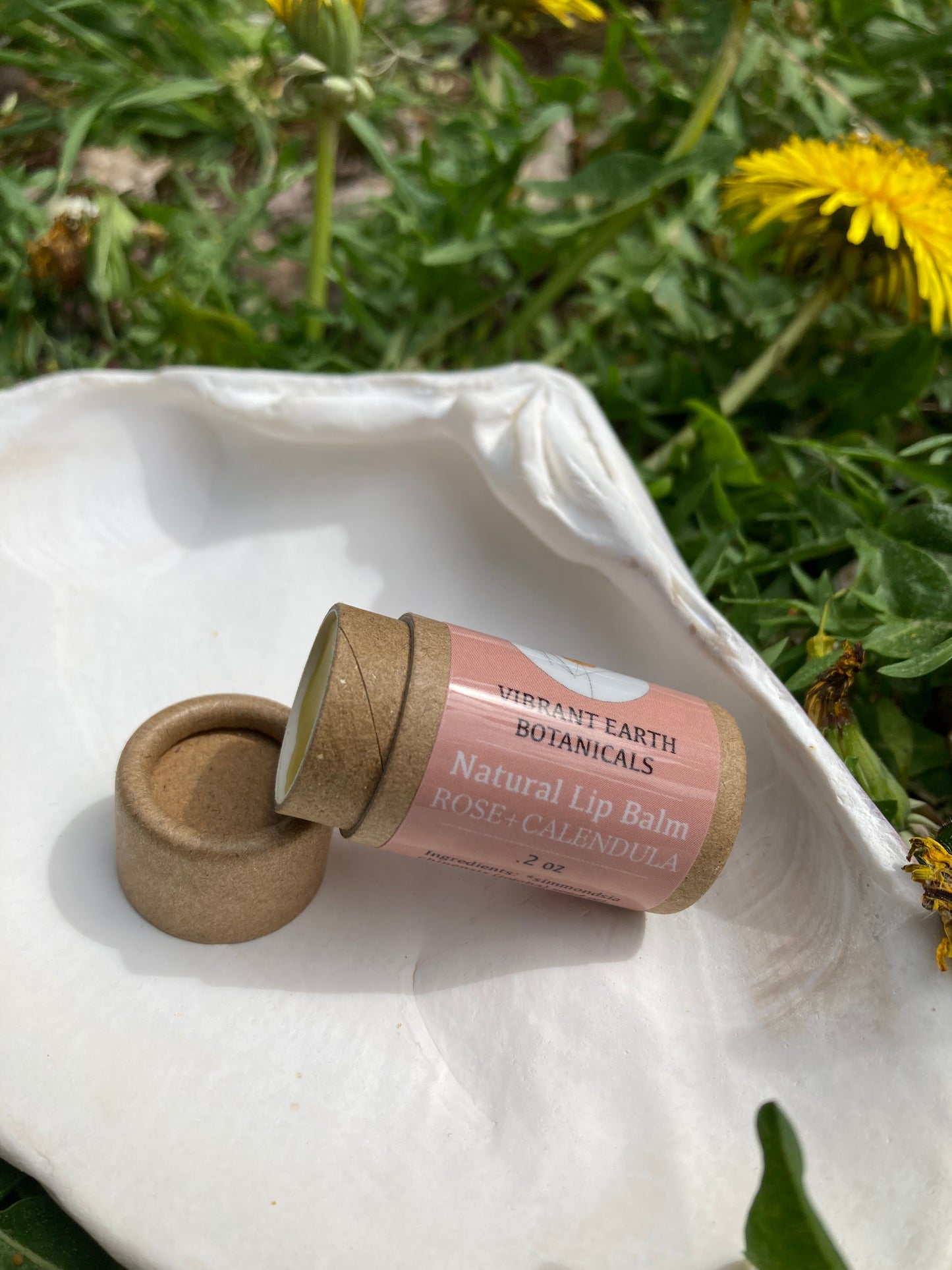 Rose+Calendula Lip Balm, 3 pack