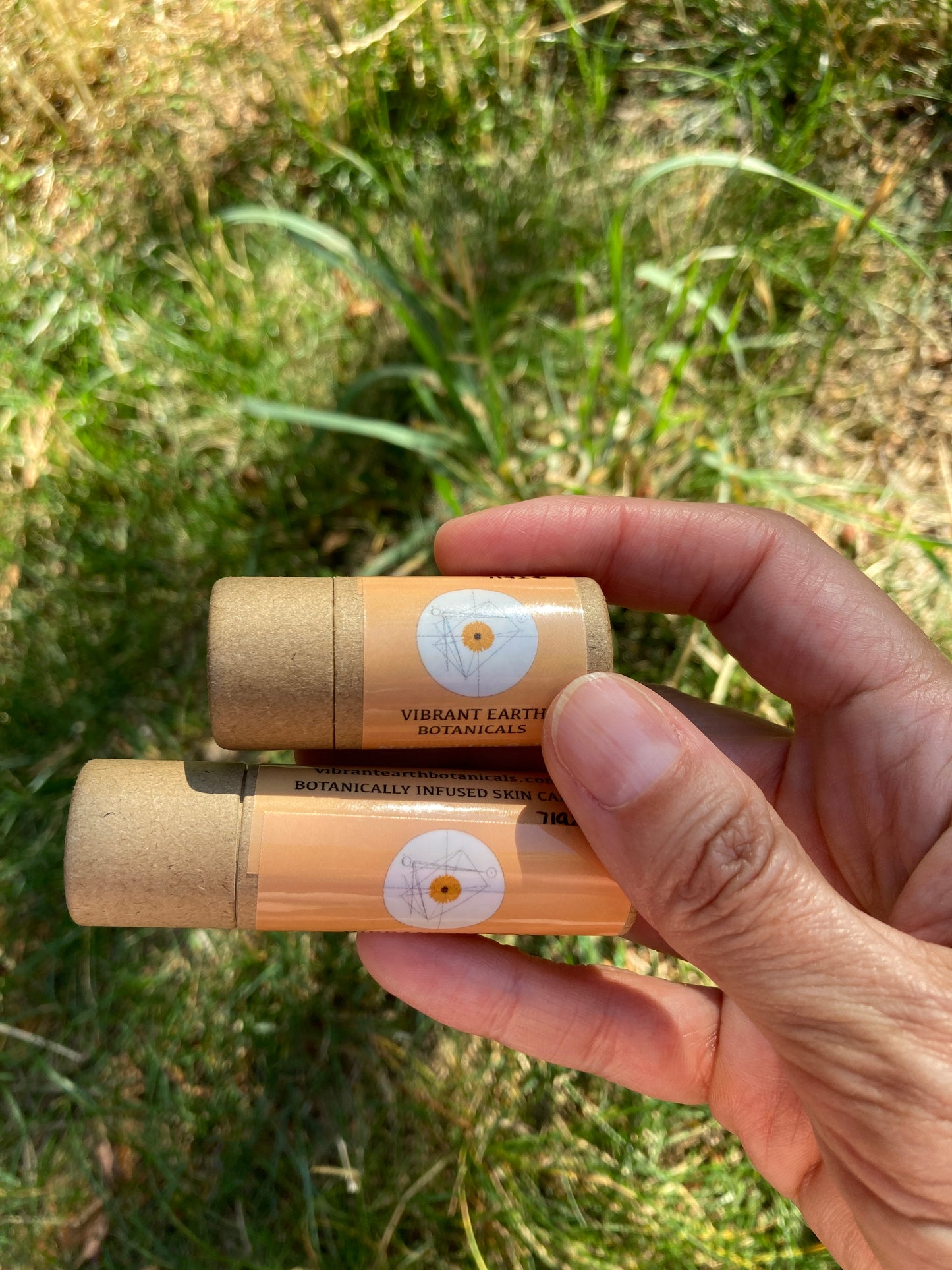 Unscented Jojoba Lip Balm in plastic-free tube